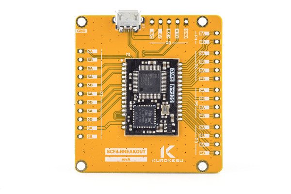 SCF4 micro stepper controller breakout board